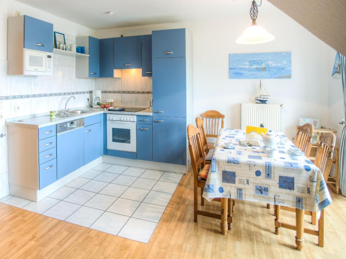 Ferienwohnung Fokuhl Im Strohhus Hooksiel Schillig Buitenkant foto